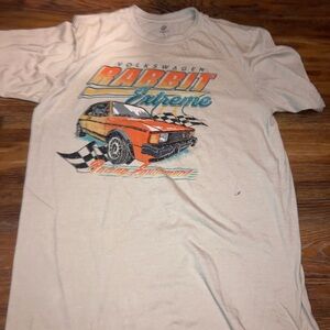 & Other Stories Beige Car Graphic Tee